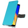 Wallet Cases Tasche für Galaxy J4 Plus Blau