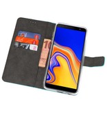 Wallet Cases Hoesje voor Galaxy J4 Plus Blauw