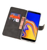 Wallet Cases Tasche für Galaxy J4 Plus Gold