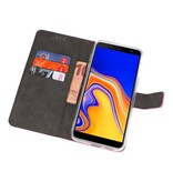 Wallet Cases Tasche für Galaxy J4 Plus Pink