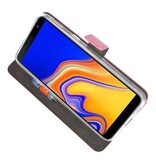 Wallet Cases Hoesje voor Galaxy J4 Plus Roze