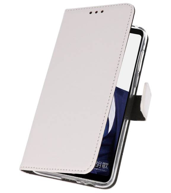 Funda Cartera Para Huawei Note 10 Blanco