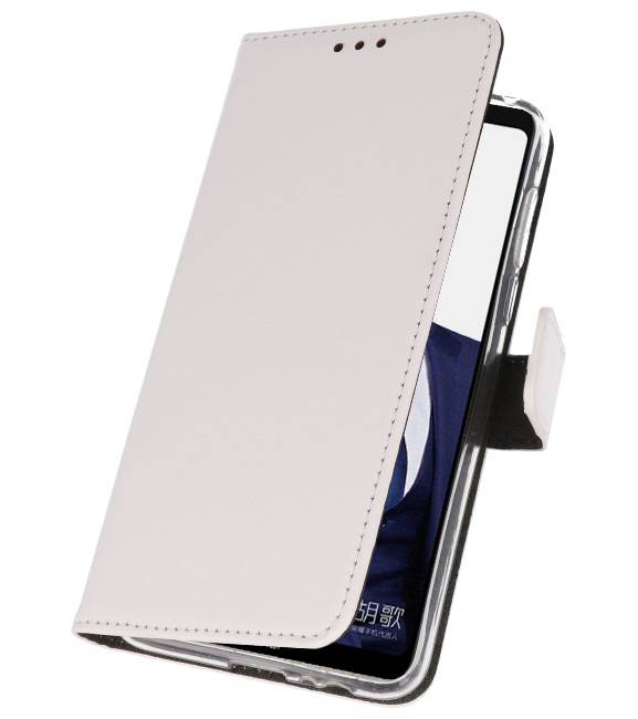 Wallet Cases Hoesje voor Huawei Note 10 Wit