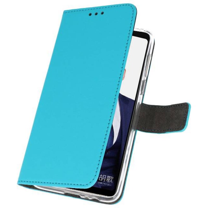 Wallet Cases Case for Huawei Note 10 Blue