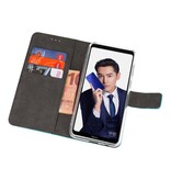 Wallet Cases Case for Huawei Note 10 Blue
