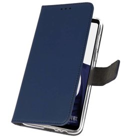 Etuis portefeuille Etui pour Huawei Note 10 Navy