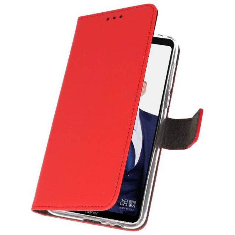 Wallet Cases Hoesje voor Huawei Note 10 Rood