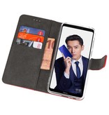 Wallet Cases Hoesje voor Huawei Note 10 Rood