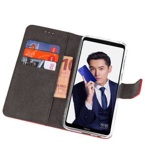 Wallet Cases Hülle für Huawei Note 10 Rot