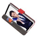 Wallet Cases Hoesje voor Huawei Note 10 Rood