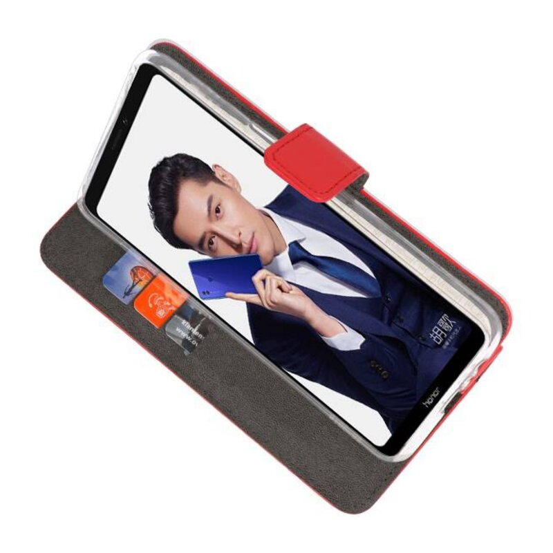 Wallet Cases Case for Huawei Note 10 Red