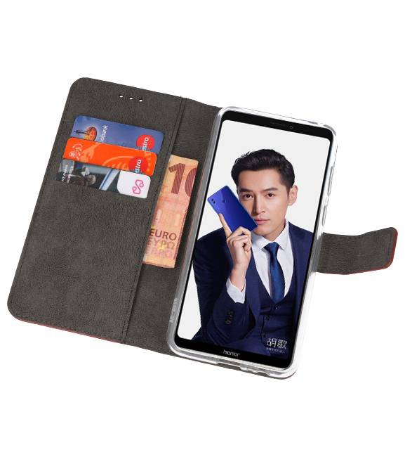 Etuis portefeuille Etui pour Huawei Note 10 Marron