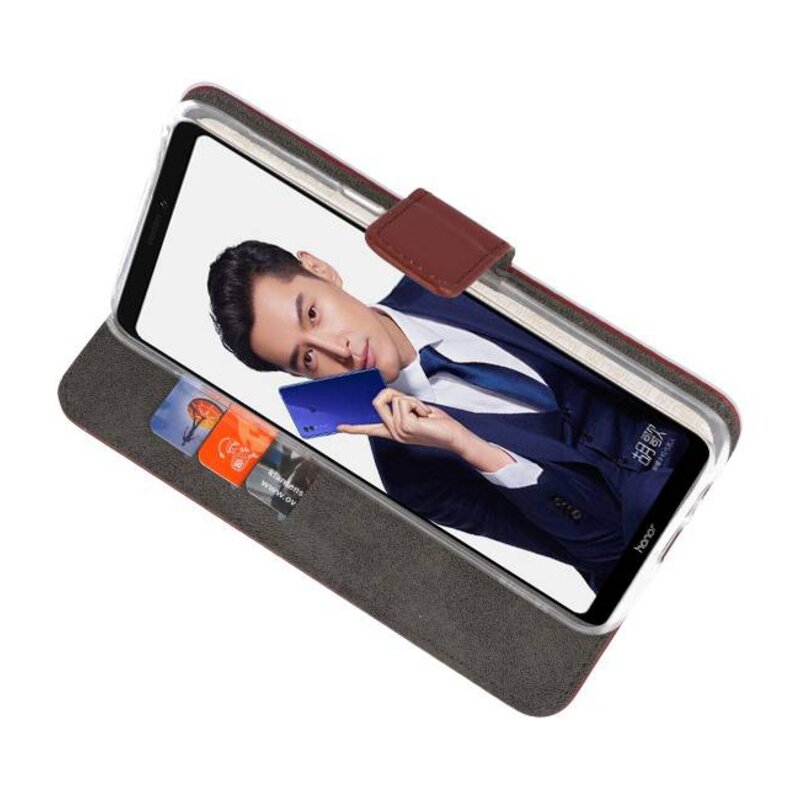 Custodia a Portafoglio per Huawei Note 10 Marrone
