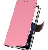 Wallet Cases Hoesje voor Huawei Note 10 Roze