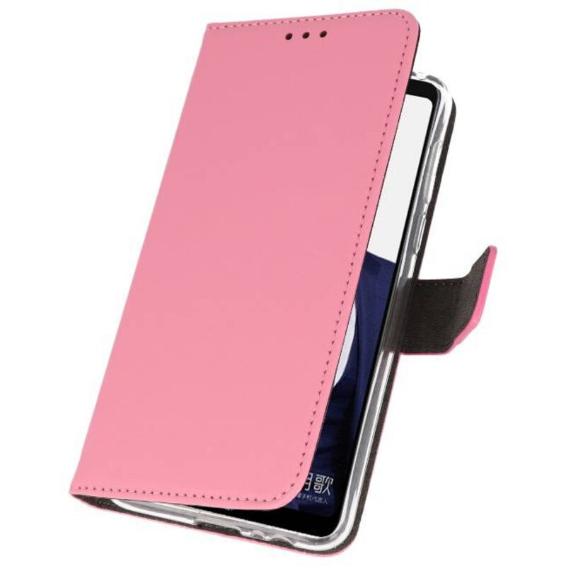 Wallet Cases Hoesje voor Huawei Note 10 Roze