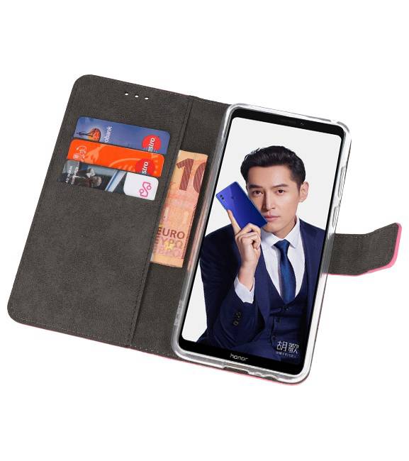 Etuis portefeuille Etui pour Huawei Note 10 Rose