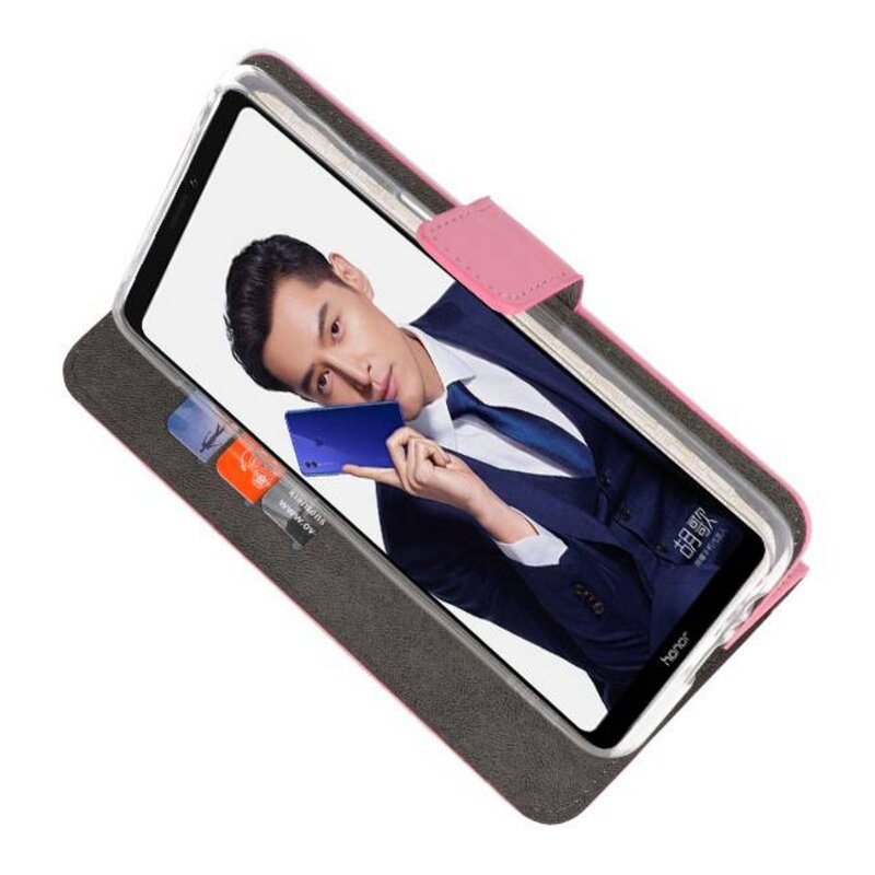 Wallet Cases Hoesje voor Huawei Note 10 Roze