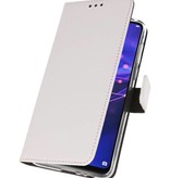 Etuis portefeuille Etui pour Huawei Mate 20 Lite Blanc