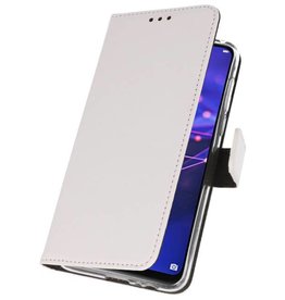 Etuis portefeuille Etui pour Huawei Mate 20 Lite Blanc