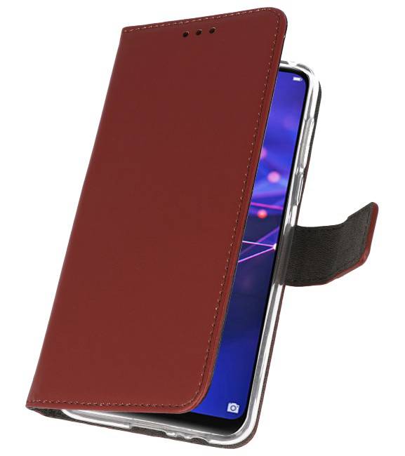 Wallet Cases Hoesje voor Huawei Mate 20 Lite Bruin