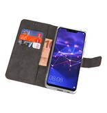Etuis portefeuille Etui pour Huawei Mate 20 Lite Marron