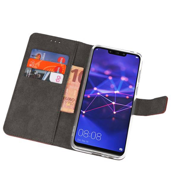 Casos de billetera para Huawei Mate 20 Lite Marrón