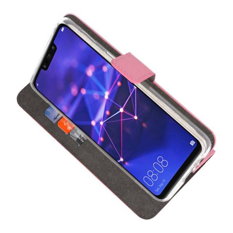 Etui Hülle für Huawei Mate 20 Lite Pink
