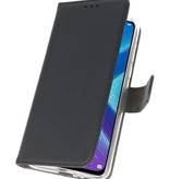 Wallet Cases Hülle für Huawei Honor 8X Schwarz