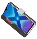 Etui Hülle für Huawei Honor 8X Weiß