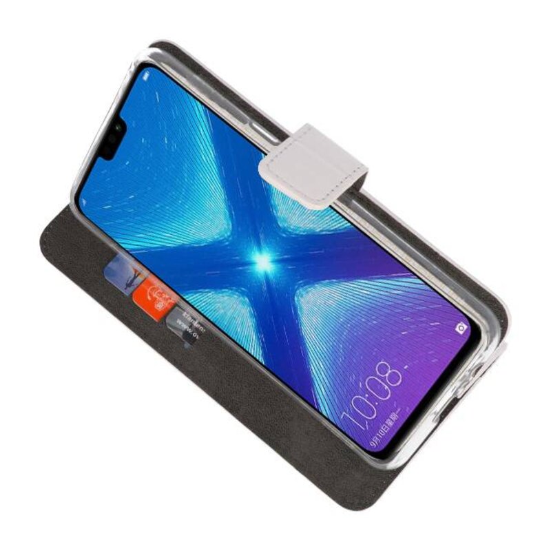 Etui Hülle für Huawei Honor 8X Weiß