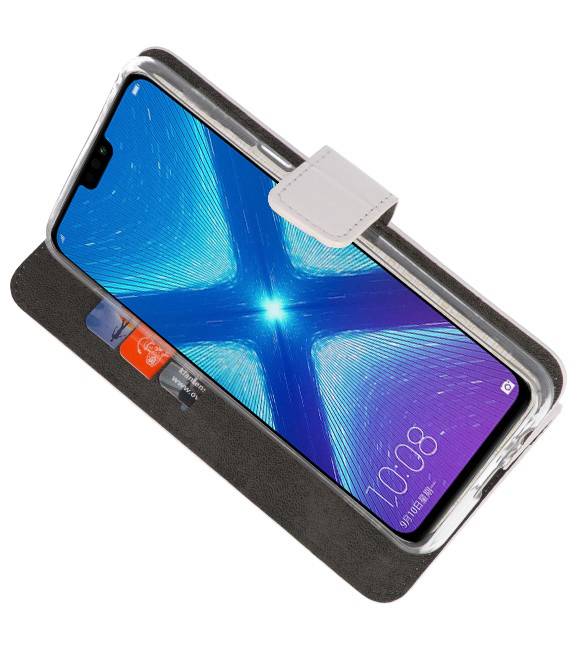 Etuis portefeuille pour Huawei Honor 8X White