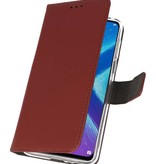 Etuis portefeuille pour Huawei Honor 8X Brown