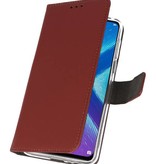 Wallet Cases Case for Huawei Honor 8X Brown