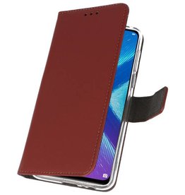 Etuis portefeuille pour Huawei Honor 8X Brown