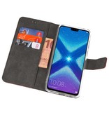 Mappen-Kasten für Huawei Honor 8X Brown