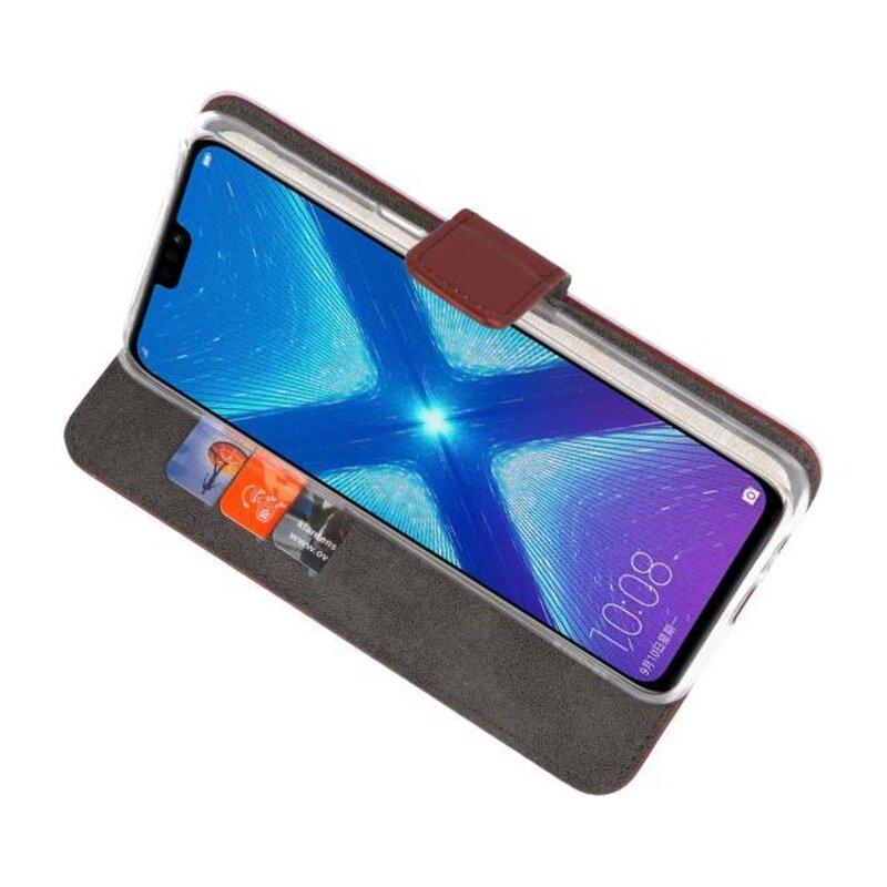 Funda Cartera para Huawei Honor 8X Marrón