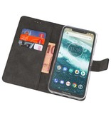 Wallet Cases Moto One Black Case