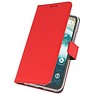 Wallet Cases Case for Moto One Red