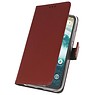 Wallet Cases Case for Moto One Brown