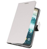 Wallet Cases Case for Moto One Power White
