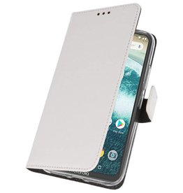 Etuis portefeuille Etui pour Moto One Power Blanc