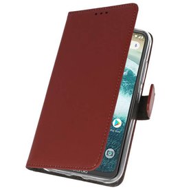 Etuis portefeuille Etui pour Moto One Power Brown
