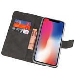 Wallet Cases Hoesje voor iPhone XS - X Zwart