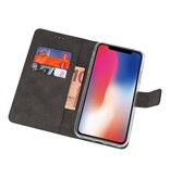 Fundas Wallet Case para iPhone XS - X Negro