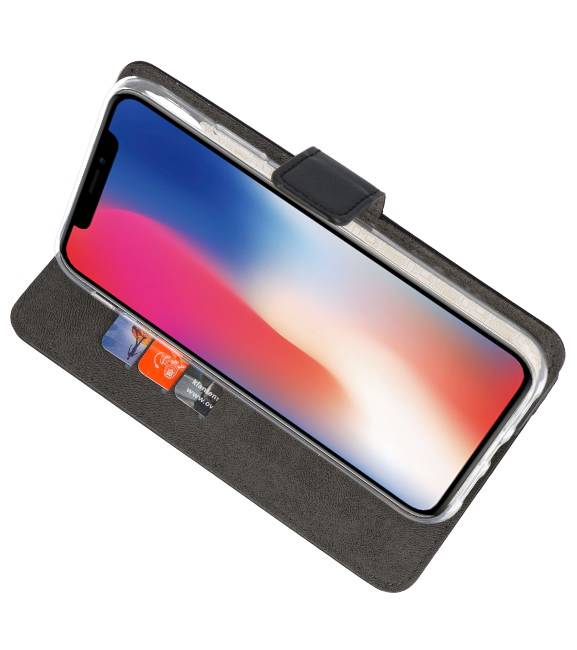 Wallet Cases Tasche für iPhone XS - X Schwarz