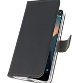 Wallet Cases Tasche für Nokia 2.1 Schwarz