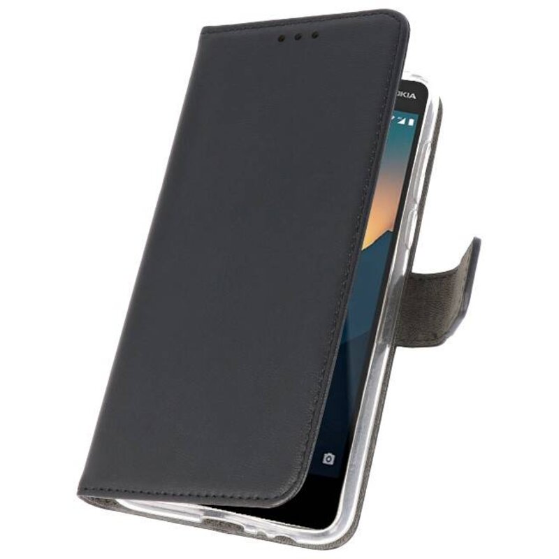 Etuis portefeuille Case pour Nokia 2.1 Black