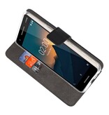 Wallet Cases Tasche für Nokia 2.1 Schwarz