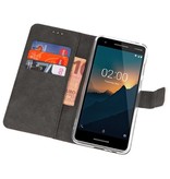 Wallet Cases für Nokia 2.1 Weiß
