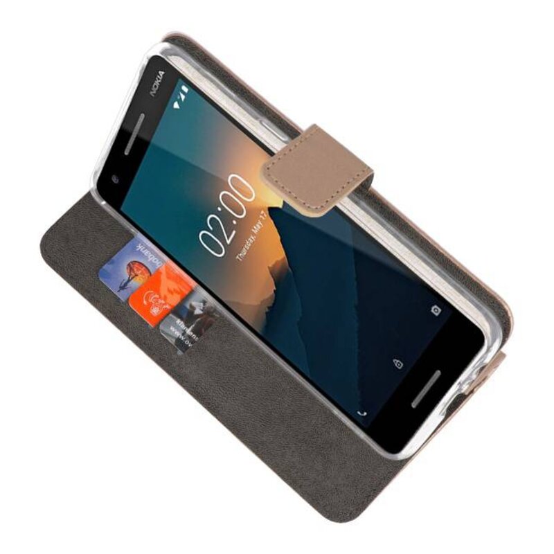 Cajas de la cartera para Nokia 2.1 Gold